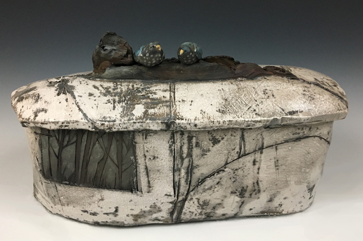 Bird urn_box_raku_72